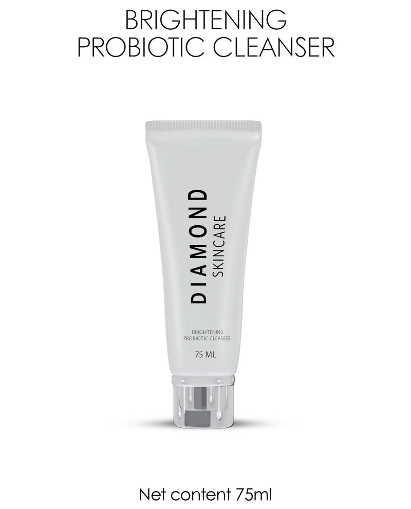 Diamond Probiotic Cleanser for Skin Brightening and Glow