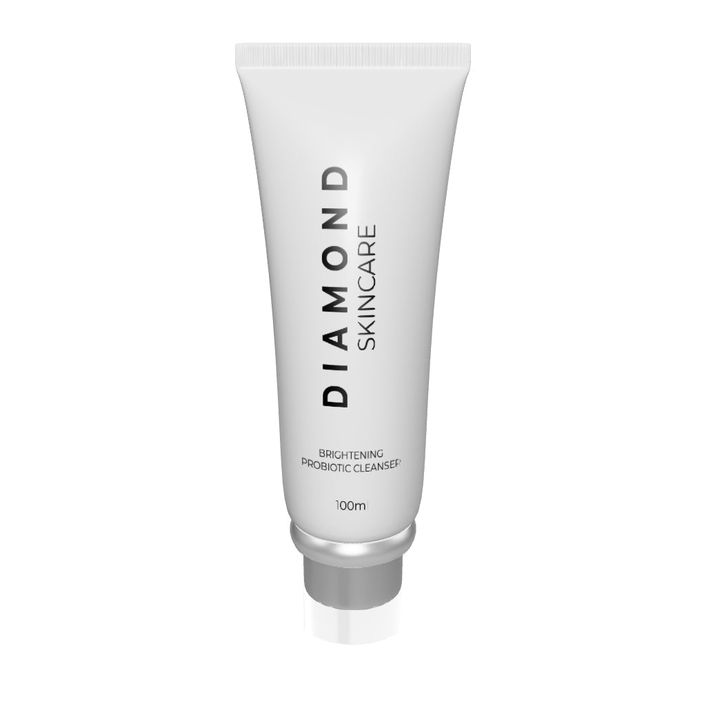 Diamond Probiotic Cleanser for Skin Brightening and Glow